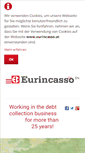 Mobile Screenshot of eurincasso.at