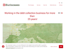 Tablet Screenshot of eurincasso.at